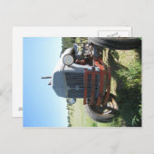 Carte Postale Joyeux Tracteur ! (Devant / Derrière)