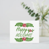 Carte Postale Joyeux vacances (Debout devant)