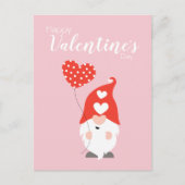 Carte Postale Joyeux Valentin Gnomes Rouge Rose (Devant)