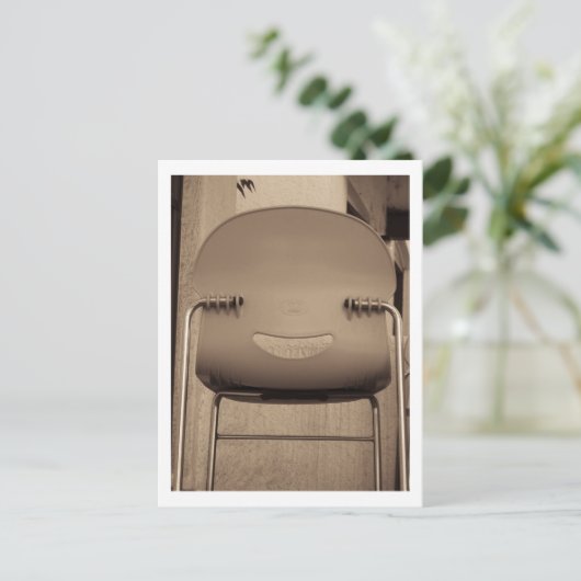 Carte Postale Joyeux visage (Debout devant)