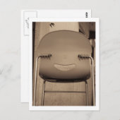 Carte Postale Joyeux visage (Devant / Derrière)