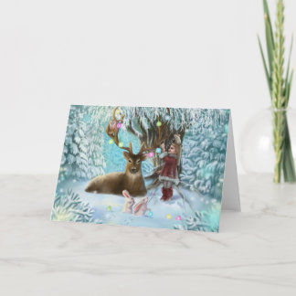 carte postale joyeux xmas