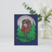 Carte Postale Joyeux Yule Goddess Art (Debout devant)