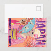 Carte Postale Joyful in Japan (Devant / Derrière)