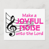 Carte Postale Joyful noise (Devant)