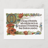 Carte Postale Joys d'amitié (Devant)