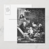 Carte Postale Joys d'être père, c.1797 (Devant / Derrière)