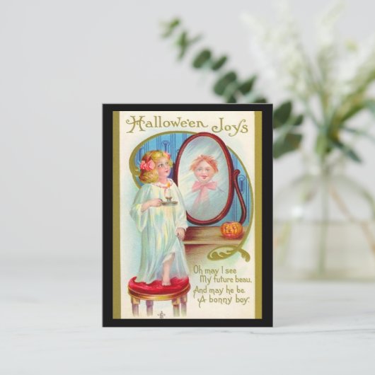 Carte Postale Joys d'Halloween vintage (Debout devant)