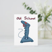 Carte Postale Joystick de la vieille école (Debout devant)