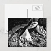 Carte postale JTG Art "Broken Feet" (Devant / Derrière)