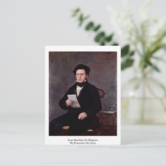 Carte Postale Juan Bautista De Muguiro Par Francisco De Goya (Debout devant)