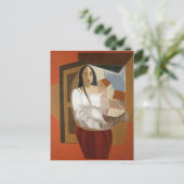 Carte Postale Juan Gris- La Liseuse (Debout devant)