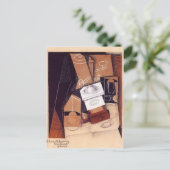 Carte Postale Juan Gris - Le Coffee Grinder (Debout devant)