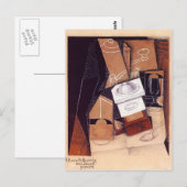 Carte Postale Juan Gris - Le Coffee Grinder (Devant / Derrière)