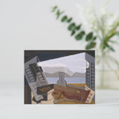 Carte Postale Juan Gris The Open Window Fine Art (Debout devant)