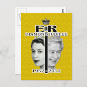 Carte Postale Jubilé de diamant (Devant / Derrière)