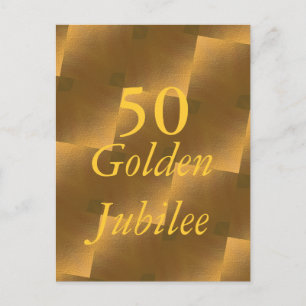 Carte Postale Jubilé d'or