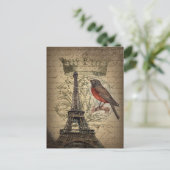 Carte Postale jubilee crown frenfrenbird paris eiffel (Debout devant)
