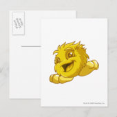 Carte Postale JubJub Gold (Devant / Derrière)