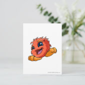 Carte Postale JubJub rouge (Debout devant)