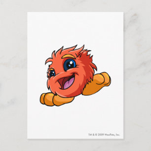 Carte Postale JubJub rouge