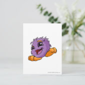 Carte Postale JubJub violet (Debout devant)