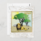 Carte Postale Judaica 12 (Devant / Derrière)