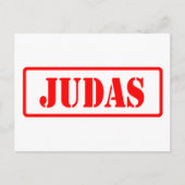 Carte Postale Judas (Devant)