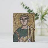 Carte Postale Judas Thaddaeus Mosaïque byzantine Icône orthodoxe (Debout devant)