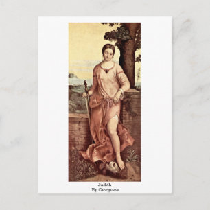 Carte Postale Judith Par Giorgione