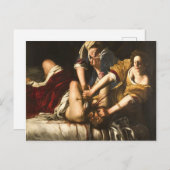 Carte Postale Judith Slaying Holofernes (Devant / Derrière)