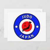 Carte Postale Judo (Devant / Derrière)
