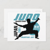 Carte Postale Judo 1882 (Devant / Derrière)