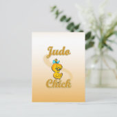 Carte Postale Judo Chick (Debout devant)