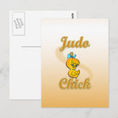Carte Postale Judo Chick (Devant / Derrière)