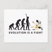 Carte Postale Judo évolution (Devant)