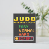 Carte Postale Judo Martial Arts Coach Console Expert (Debout devant)