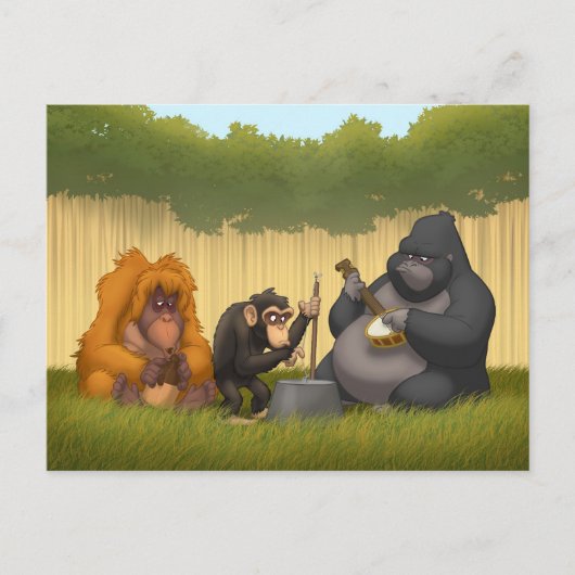 Carte Postale Jug Band of the Apes Postcard (Devant)