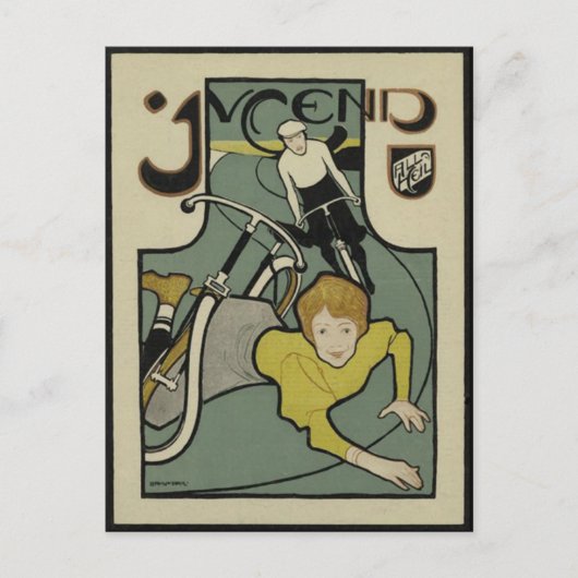 Carte Postale Jugend ( 1896 ) (Devant)