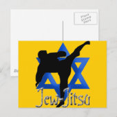 Carte Postale Juif Jitsu (Devant / Derrière)