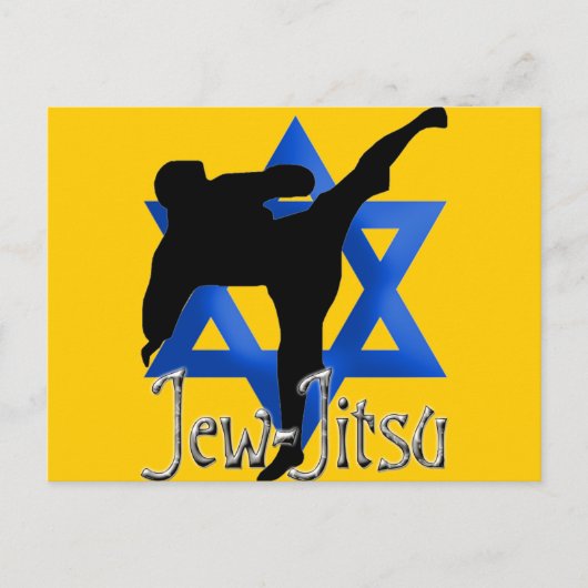 Carte Postale Juif Jitsu (Devant)
