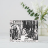 Carte Postale Juifs dans la synagogue à Amsterdam (Debout devant)