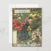 Carte Postale juillet (Devant / Derrière)