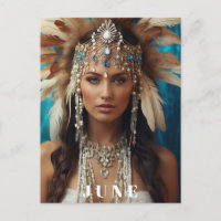 *~ JUIN Femme ANNIVERSAIRE PERLES AP53 Boho