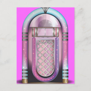 Carte Postale JukeBox