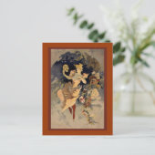 Carte Postale Jules Cheret 'La Danse' 1891 (Debout devant)