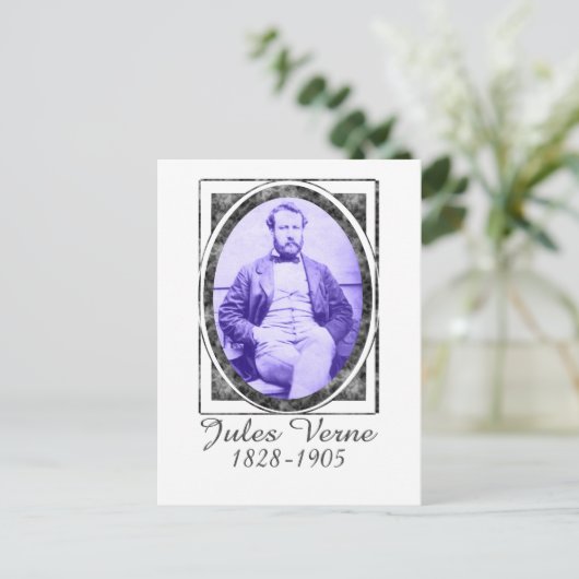 Carte Postale Jules Verne (Debout devant)