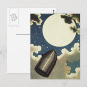 Carte Postale Jules Verne De la Terre à la Lune (1865) (Devant / Derrière)