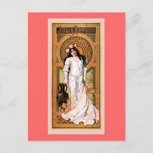 Carte Postale Julia Arthur Poster vintage