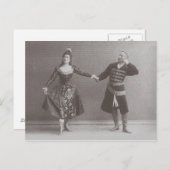 Carte Postale Julia et Felix Kschessinsky in the mazu (Devant / Derrière)